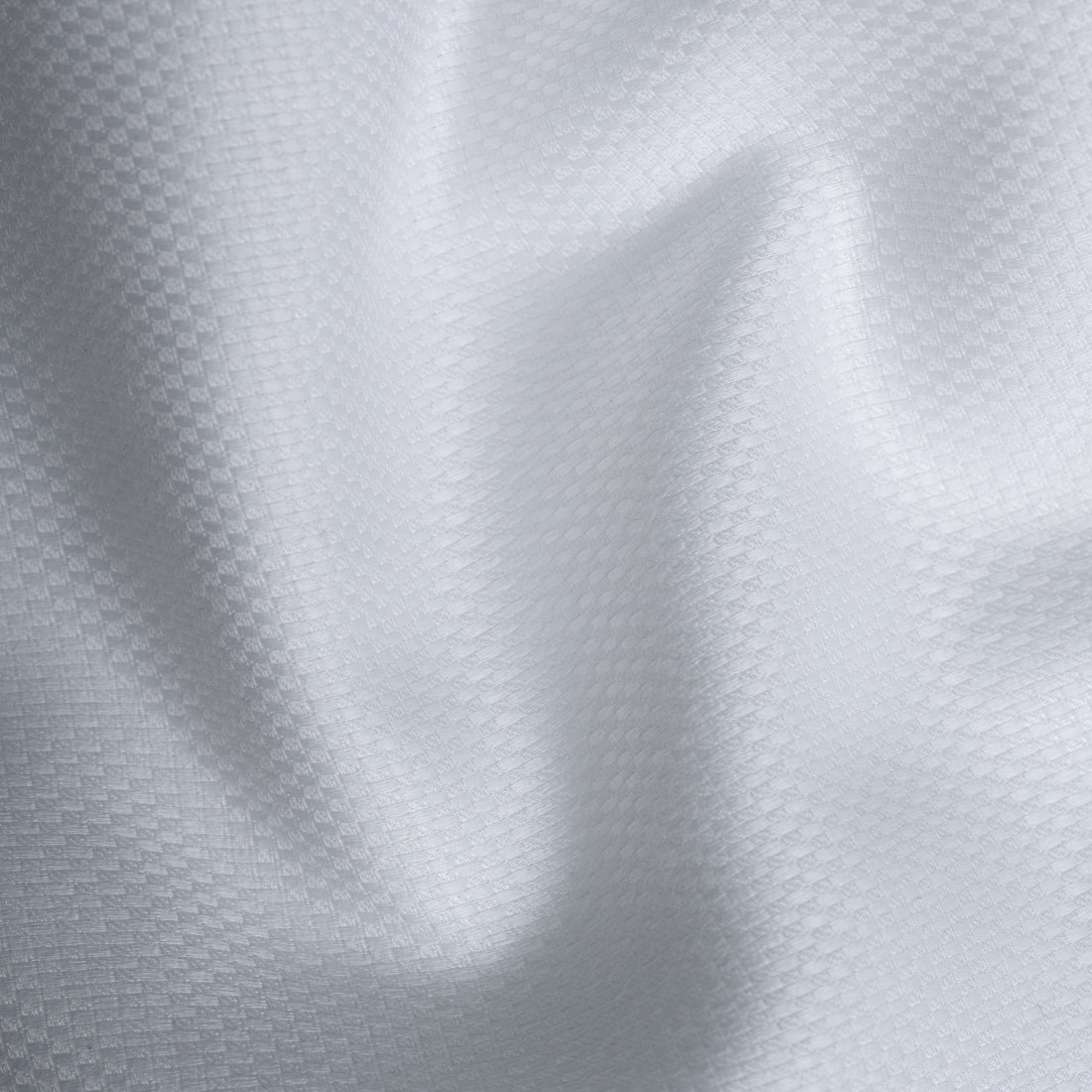 White Softweave Cotton Tencel Textured Shirt For Men