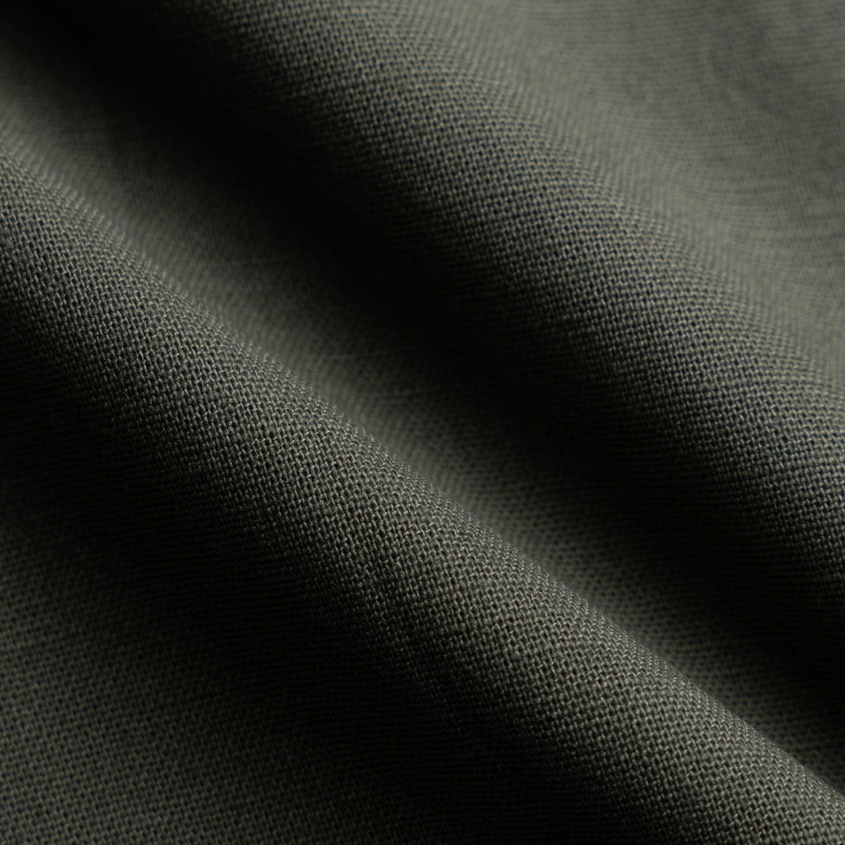 Olive Everyday Cotton Linen Straight-Fit Pants for Men - Punekar Cotton