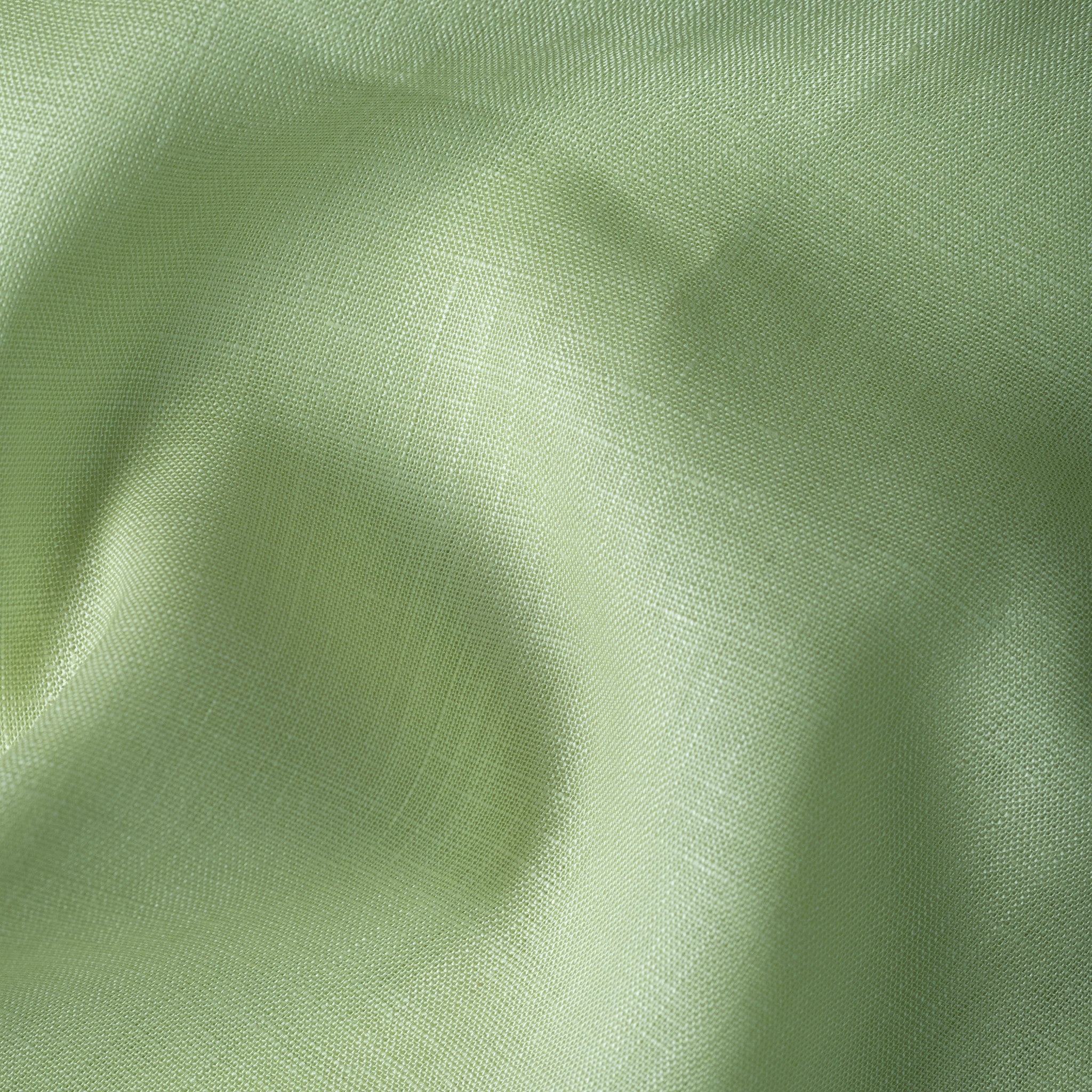 Pista Green Color 80s Lino Lyocell Shirt For Men