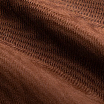 Brown Everyday Cotton Linen Straight-Fit Pants for Men - Punekar Cotton
