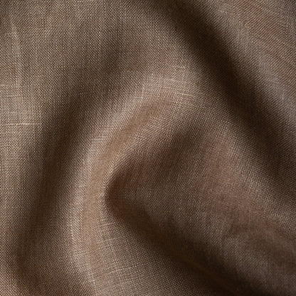 Camel Color 60Lea Pure Linen Shirt For Men - Punekar Cotton