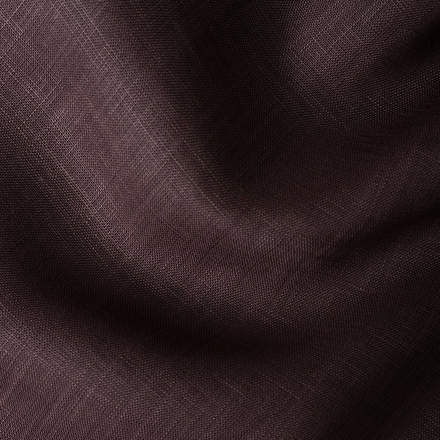 Coco Brown Color 80s Lino Lyocell Shirt For Men - Punekar Cotton
