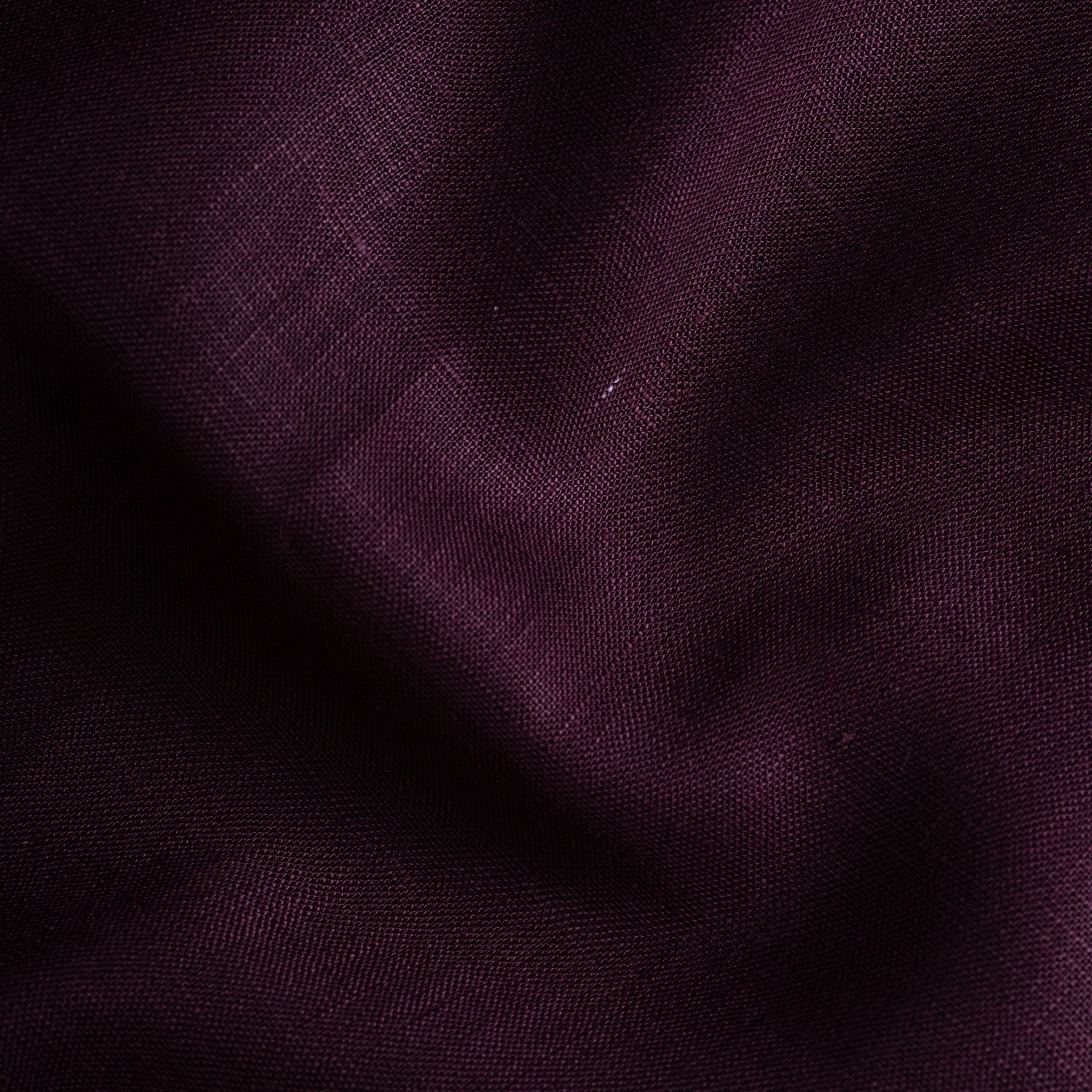 Dark Wine Color 80s Lino Lyocell Shirt For Men - Punekar Cotton