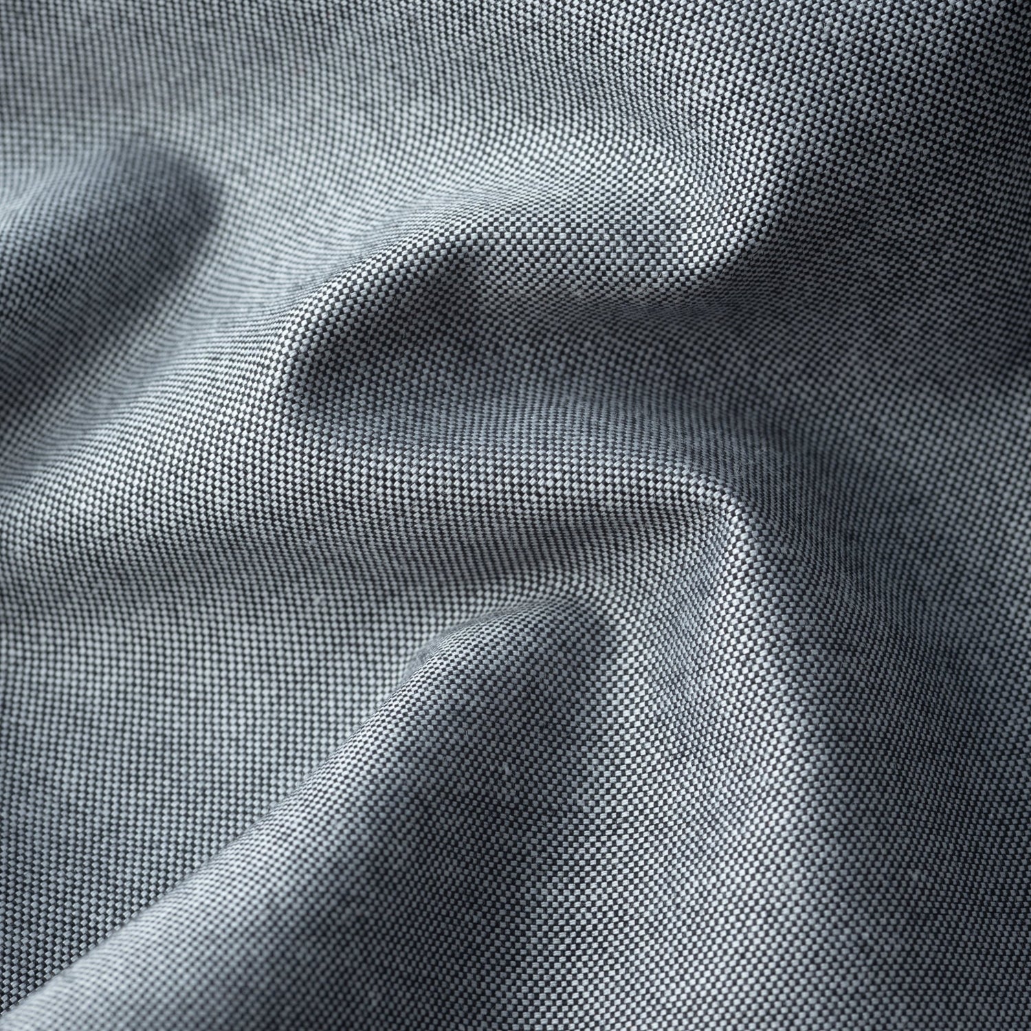 Grey Colour Signature Classic Oxford Shirt For Men - Punekar Cotton