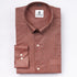 Light Red Color Lining Paper Cotton Shirts For Men - Punekar Cotton