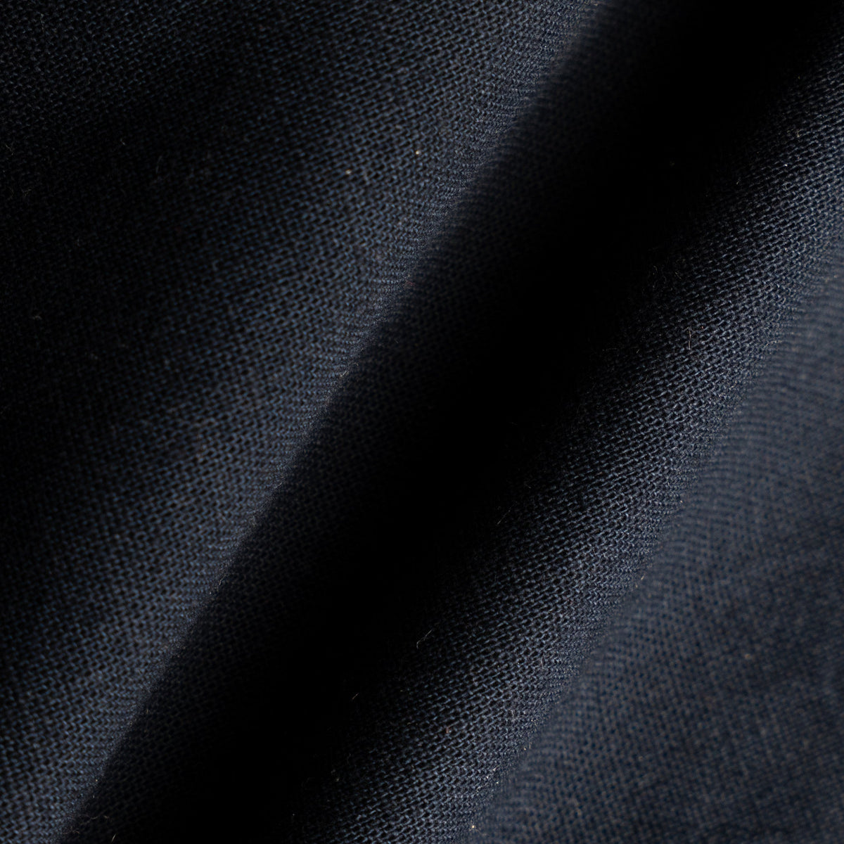 Navy Blue Everyday Cotton Linen Straight-Fit Pants for Men - Punekar Cotton