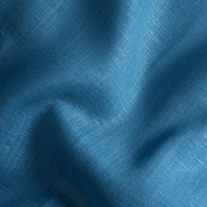 Slate Blue Color 80s Lino Lyocell Shirt For Men - Punekar Cotton