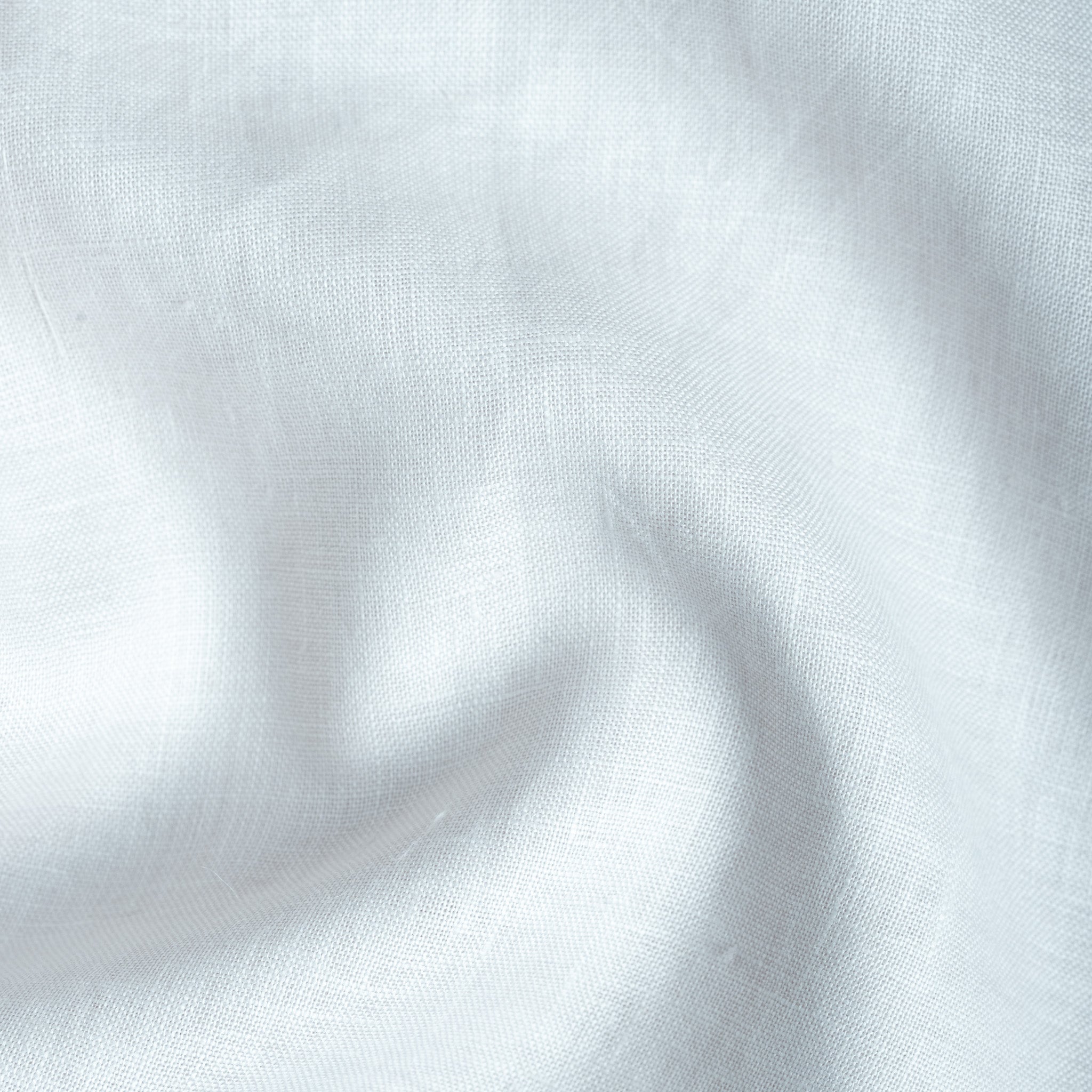 White Color 60Lea Pure Linen Shirt For Men - Punekar Cotton