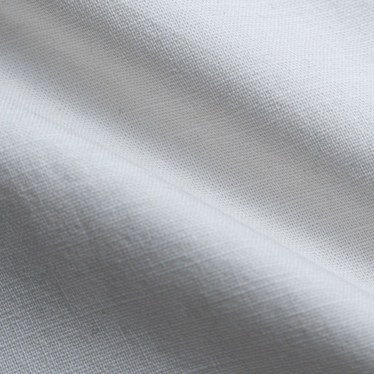 White Everyday Cotton Linen Straight-Fit Pants for Men - Punekar Cotton
