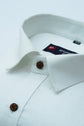 Punekar Cotton White Color Cotton Linen Formal Shirt for Men's.