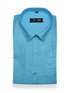 Blue Color Casa Linen Shirt For Men's - Punekar Cotton