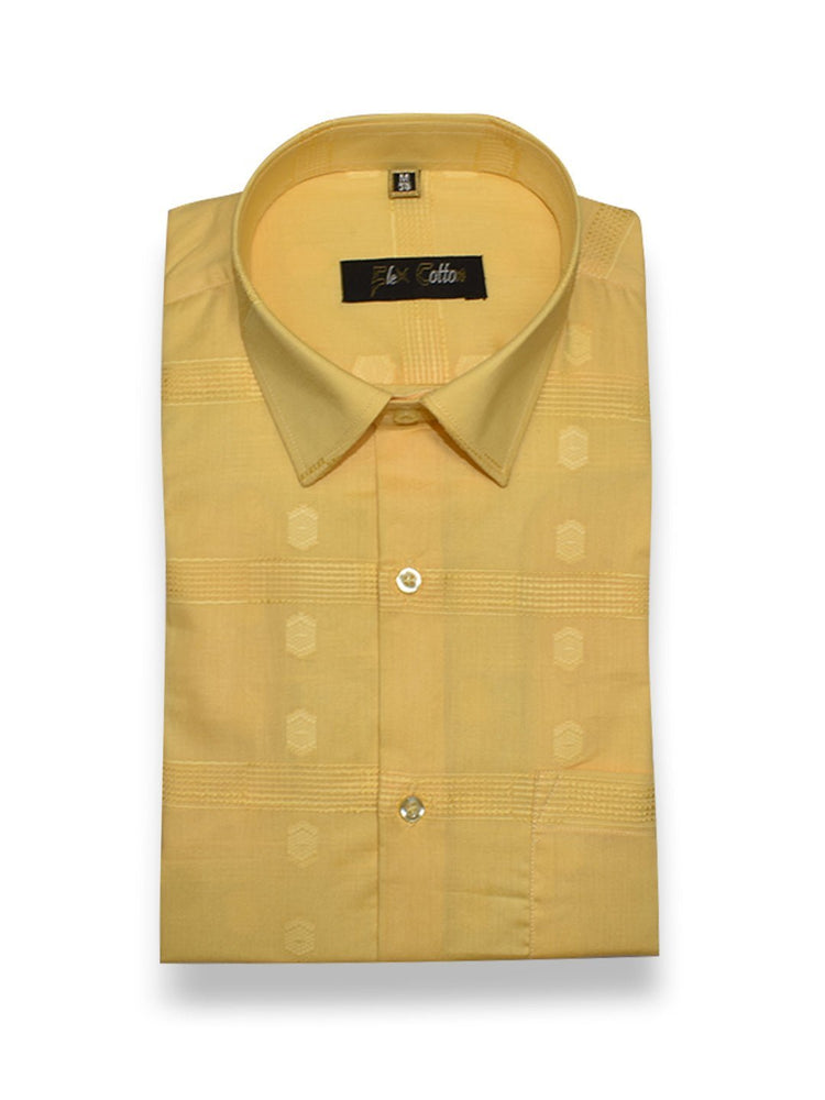 Cotton Embroidery Butta Patta Shirts For Men’s - Punekar Cotton