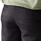 Dark Grey color check blend cotton trousers pant for men - Punekar Cotton
