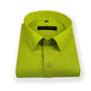 Green Color Dual Tone Matty Cotton Shirt For Men's - Punekar Cotton