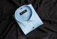 Light Blue Color Casa View Linen Shirt For Men's - Punekar Cotton