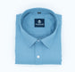 Light Blue Color Dobby Cotton Shirt For Men - Punekar Cotton