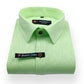 Light Green Color Linenza Linen Formal Shirts For Men - Punekar Cotton