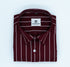 Maroon Color Pure Cotton Lining Shirt For Men - Punekar Cotton