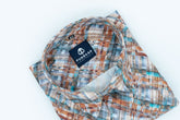 Multi Color Box Printed Shirt For Men - Punekar Cotton