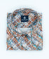 Multi Color Box Printed Shirt For Men - Punekar Cotton