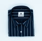 Navy Color Pure Cotton Lining Shirt For Men - Punekar Cotton