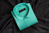 Peacock Green Color Casa View Linen Shirt For Men's - Punekar Cotton