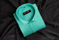 Peacock Green Color Casa View Linen Shirt For Men's - Punekar Cotton