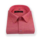 Pink Color Dual Tone Matty Cotton Shirt For Men's - Punekar Cotton