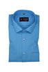 Punekar Cotton Blue Color Rich Cotton Formal Shirt For Men's - Punekar Cotton