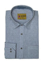 Punekar Cotton Full Sleeves Formal Handmade Purple Color Lining Shirt for Men's. - Punekar Cotton
