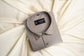 Punekar Cotton Gray Color 100% Mercerised Cotton Diagonally Woven Formal Shirt for Men's. - Punekar Cotton