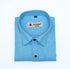 Punekar Cotton Light Blue Color Cotton Linen Formal Shirt for Men's. - Punekar Cotton