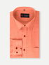 Punekar Cotton Light Orange Color Cotton Linen Formal Shirt for Men&