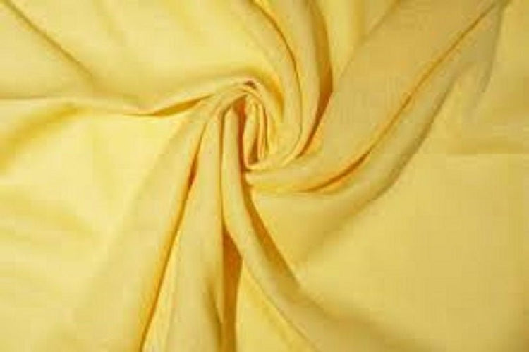 Punekar Cotton Light Yellow Color Pure Linen Unstitched Fabric for Men Shirt and Kurta's. - Punekar Cotton