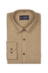 Punekar Cotton Multi Color Check Criss Cross Woven Cotton Shirt for Men&