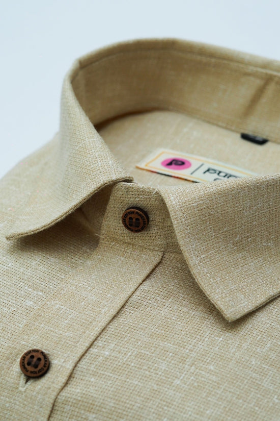Punekar Cotton Multi Color Cotton Linen Formal Shirt for Men's. - Punekar Cotton