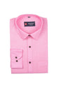 Punekar Cotton Pink Color Silky Linen Cotton Shirt for Men's. - Punekar Cotton