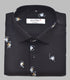 Punekar Cotton Printed Black Color Pure Cotton Handmade Shirt For Men's. - Punekar Cotton