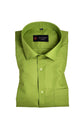 Punekar Cotton Scarab Green Rich Cotton Formal Shirt For Men's - Punekar Cotton