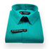 Rama Green Color Linenza Linen Formal Shirts For Men - Punekar Cotton