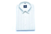 White Color Embroidery Pure Cotton Shirt For Men - Punekar Cotton
