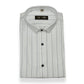 White Color Lining Cotton Shirt For Men - Punekar Cotton